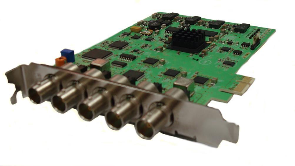 FT-HT 11 HD-SDI PCI EXPRESS CARD The new PCI-Express card has a bypass relay and can be used in any PC/Server with FAB Subtitler for Insertion of open subtitles into SD/HD-SDI Insertion of closed