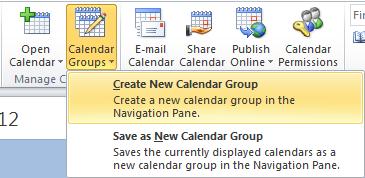 Another useful feature of Microsoft Office Calendaring is the ability to group many different schedules atop of each other in order to see conflicting