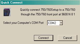 CONNECTING ENERVISTA 750/760 SETUP TO THE RELAY CHAPTER 4: INTERFACES Enter the slave address and COM port values (from the S1 RELAY SETUP COMMUNICATIONS PORT SETUP menu) in the Slave Address and COM