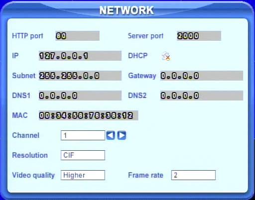 5.5 Check System Log Fig 5.5 Network Information. This unit supports system log. It records its working state and operation automatically.