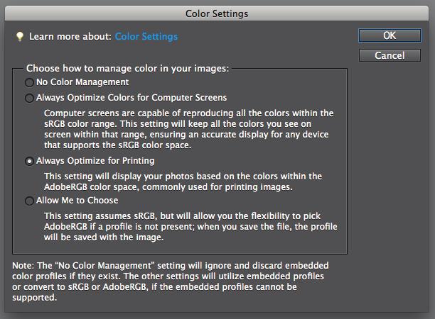 Ricoh GX7000 Mac OS X ICC Profile Setup and Print Guide: Photoshop Elements 8 & 9 IMPORTANT: Before proceeding, please be sure you have the correct ICC Profile installed.