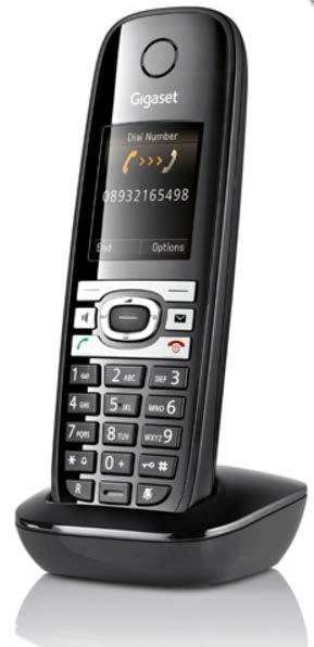 Gigaset 6H10H Handset If you're looking for an extra handset that will bring convenience into your family's daily life, the Gigaset C610H a highly suitable choice.