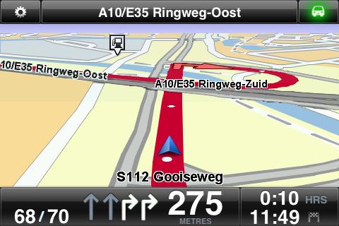 To find out if Advanced Lane Guidance is available in your country, go to tomtom.com/iphone.