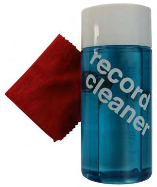 REPLACEMENT CLOTH Size 210x280mm DC-103 RECORD WASH - ANTISTATIC 250ml FLUID PLUS CLOTH FOR VINYL RECORDS Efficiently removes dust, dirt and