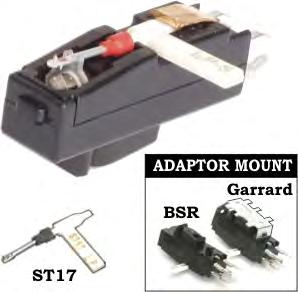 Diamond Stylus and Cartridge. Suitable for many Asian turntable assemblies.