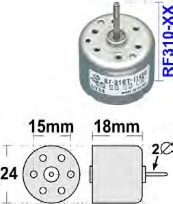 Motor DVD & CD DVD & CD DRIVE MOTORS Spindle height is the full height of motor.