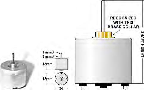 0 Common spindle motor Higher voltage (9V) for use with DVD Original Part No Spindle D/V RF-310T-10470 32mm 9.
