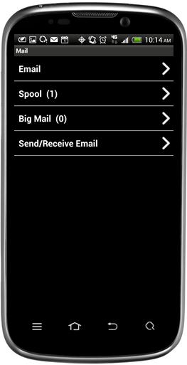 In the Message text field, enter your message Step 7 Press the Android Menu button and select Send.