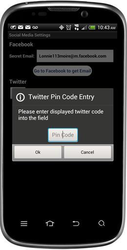 your Twitter username In the Password field, enter your Twitter password When finished,