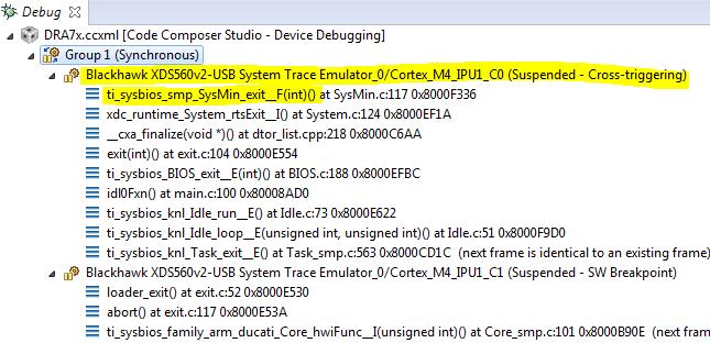CCS setup for SMP Debug Known Issues: Occasionally users may observe that the SysMin log does not get flushed to the CIO console.