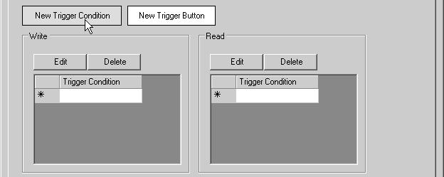 2) Click the [New Trigger Condition] button.