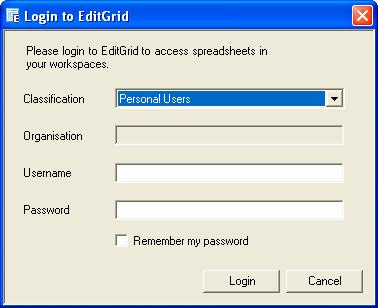 Login Form 2.4 Logout After login, a logout icon will appear at the toolbar.