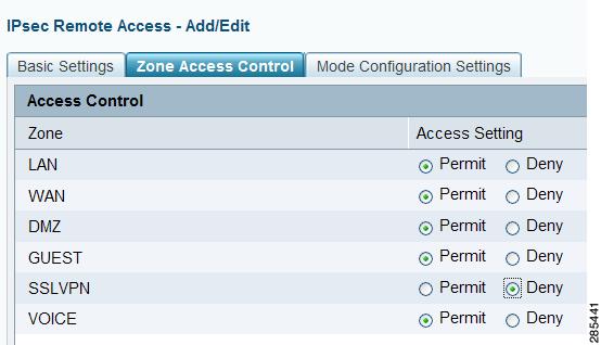 enabled to allow remote VPN clients to establish the VPN connections.