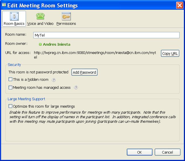 Sametime Media Manager Meetings Usability Improvements Mute
