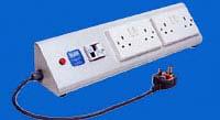 The RJ45 sockets are supplied unwired as standard but can be optionally supplied