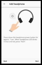 Connecting to Sony headphones Launch the app on your smartphone/iphone, then perform the initial settings by