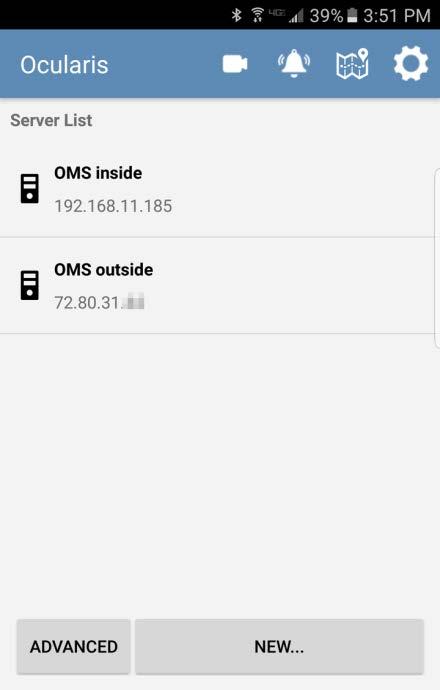 Installing Ocularis Media Server Ocularis Installation & Licensing Guide To Configure the M2O stream in Ocularis 5 Mobile Use the following to configure a device to be able to stream video.