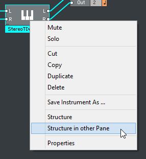 An Introduction to Building Navigation Tools 2. Select Structure in other Pane.