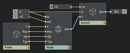 The Preferences Window CPU Usage Preferences Reaktor 5: the color scheme of
