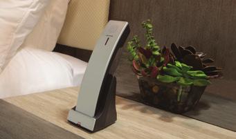 demands with the comforts of home. Battery-backup technology keeps guests connected even when the power s out.