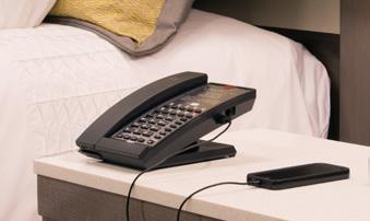 VTech hotel phones complete the backdrop, elevating your brand to the standard your guests expect.