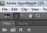 6. Simple Deleting Audio: To delete a portion of the audio is very simple. Choose the time selection tool. 7.