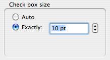 To Place a Check Mark by Default In many cases, you may wish to specify that your new checkbox be