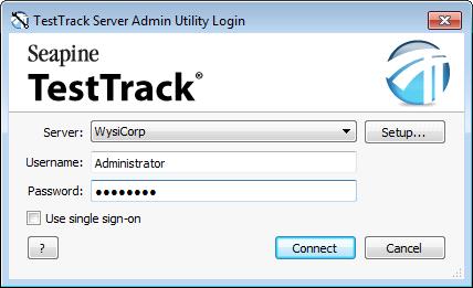 Starting the TestTrack Server Starting the TestTrack Server An administrative user must make sure the TestTrack Server is running before users can access TestTrack.