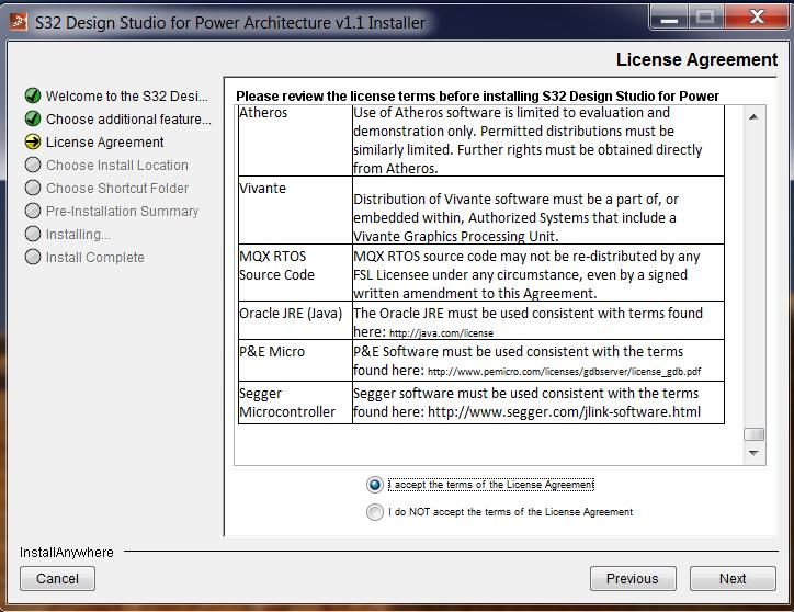 Step-4 Scroll down the text and read the license agreement.