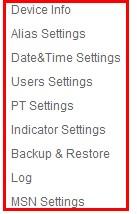 3.8 System Settings Figure 8.0 3.8.1 Device Info You can find the information