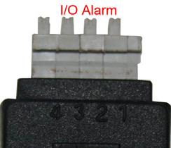 Figure 10.2 3.18.4 IO Pins for IO Alarm Linkage Figure 10.3 I/O PINS: 1.Alarm input 2 Alarm input 3 Alarm output 4 Alarm output Input pins: The input pins can be used for 1-way external sensor input.