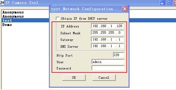 2 IP address: Fill in the IP address assigned and make sure it is in the same subnet as the Gateway, and the subnet should be the same as your computer or router. (i.e. the first three sections are the same) Subnet Mask: The default subnet mask of the equipment is: 255.