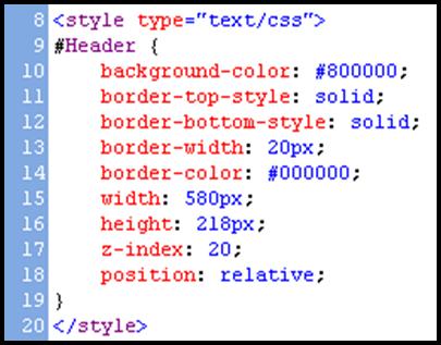 Click the Position Category. 11. Set width to 580px. 12. Set height to 218px. 13.