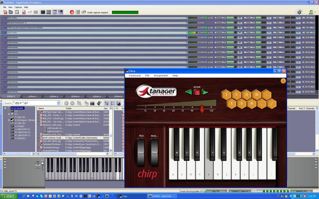 Chirp Virtual MIDI Keyboard Controller User Guide (Build 2.