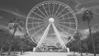 Explain 1 Applying the Circumference Formula Example 1 Find the circumference indicated. A Ferris wheel has a diameter of 40 feet. What is its circumference? Use 3.14 for π.