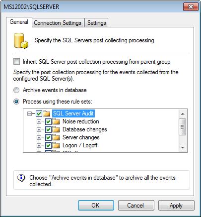 Screenshot 62 - Microsoft SQL Database properties: General tab 4.
