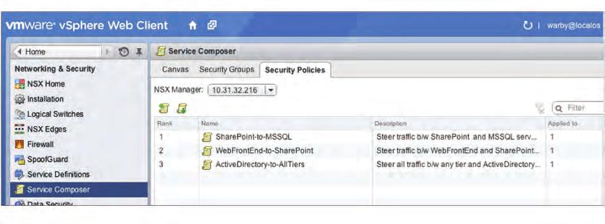 These Dynamic Address Groups can also be linked to the NSX security groups using the Notify Device Groups feature in Panorama.
