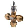 VALVES 3-way control valve The ETRS valves are intended for control of cold, hot and glycol-mixed water in heating, ventilation and domestic hot water systems.