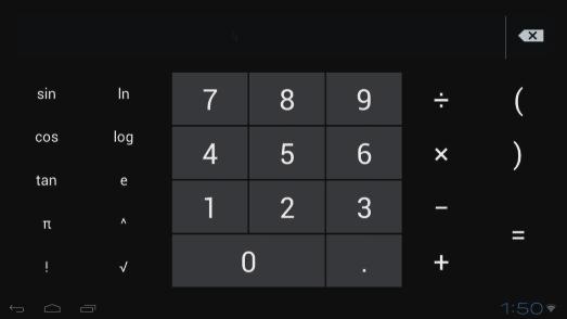Calculator: move to " Calculator ",press ok to enter