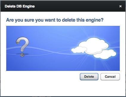 Disabling an Engine You can use the disabled box to specify that an engine is (or is not) available for use in new clusters without removing the engine definition: If the box next to disabled is