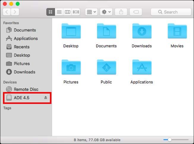 12. Click the icon next to the ADE shown on the left side of the window: Setting up Adobe Digital Editions for Windows and Mac 1.