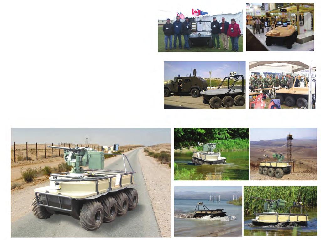 E 1 UNMANNED GROUND VEHICLE (UGV) Counter measure system Features Remote