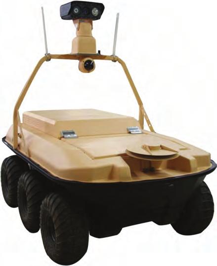 ground, 3km/h in water max speed - 30 degree climb with up to 1 ton payload -