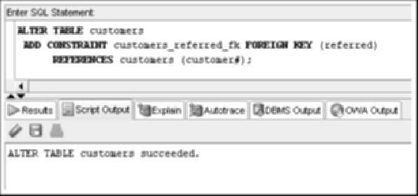 CAUTION Using the example in Figure 4-11, if a customer who has placed 20 orders is deleted from the CUSTOMERS table, all orders that customer placed are deleted from the ORDERS table along with the
