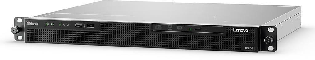 Lenovo ThinkServer RS160 (Intel Xeon E3-1200 v5, Core i3, Pentium G Series Processors) Product Guide The Lenovo ThinkServer RS160 is the ideal right-sized, value-priced, single-socket 1U rack