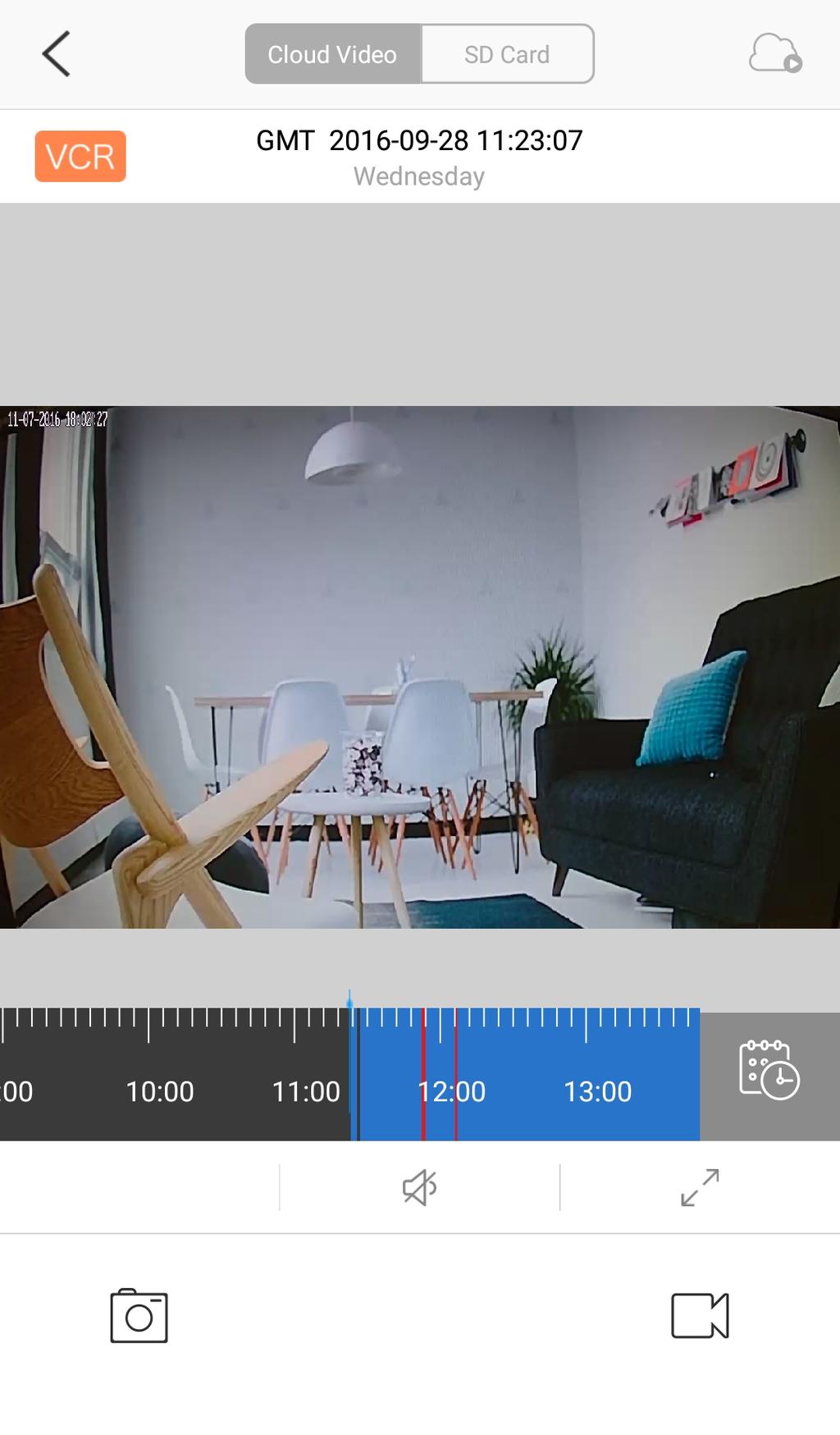 Alerts View short video recordings of motion or sound detected. 4.