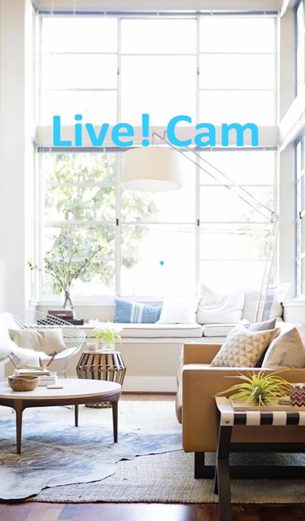 Step 3: Creating an account Open the Live! Cam app.