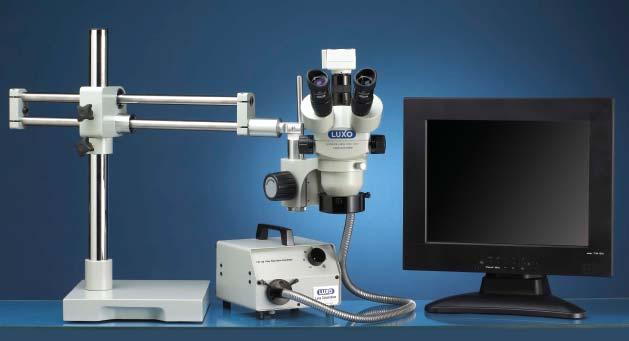 Inspection operators will appreciate the magnification range and ergonomic features of the microscope systems, while assembly and rework technicians will enjoy the greater working distances and