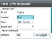 Configure All units come pre-configured, but they can be modified once
