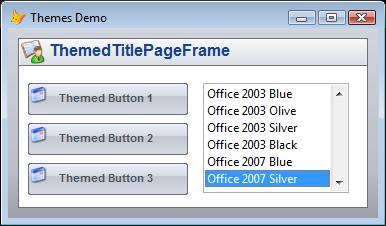 A Deep Dive into the VFPX ThemedControls 6 ID Name Sample 5 Office 2007 Blue 6 Office 2007 Silver Listing 1.
